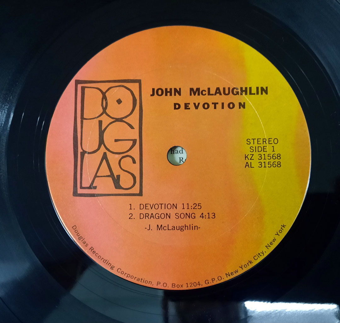 John McLaughlin – Devotion 1972 EX+ REISSUE VINYL LP Do... 7