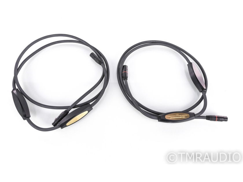 Transparent Audio Reference Balanced XLR Cables; 7.5ft Pair Interconnects (20208)
