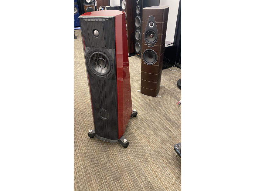 Gryphon Audio EOS 2 Speakers - Gorgeous Soul Red Crystal with Factory Crates