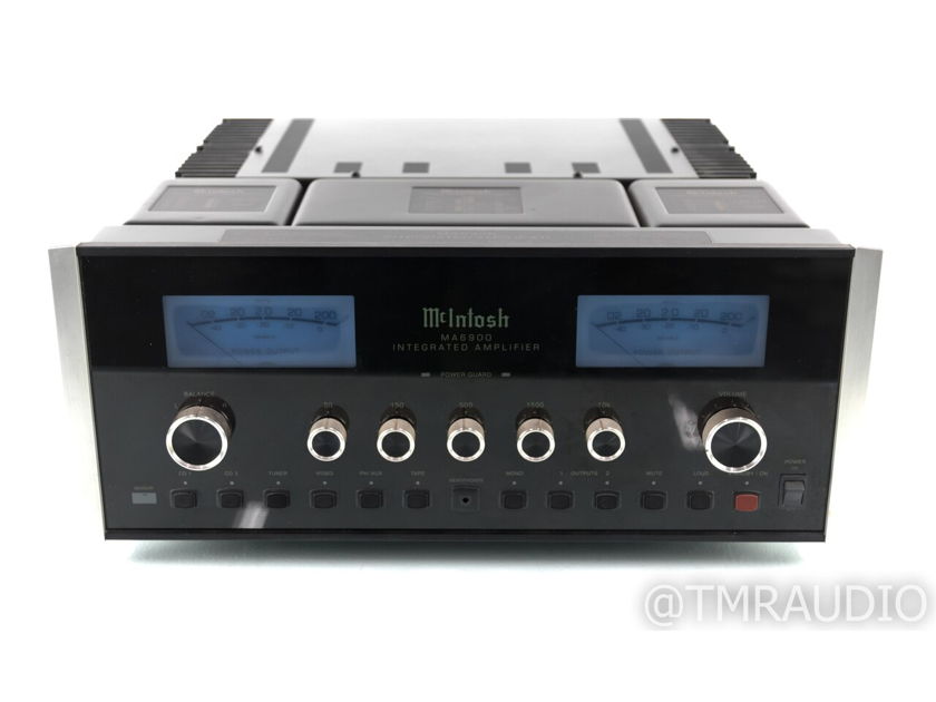 McIntosh MA6900 Stereo Integrated Amplifier; MA-6900; MM Phono; Remote (23087)