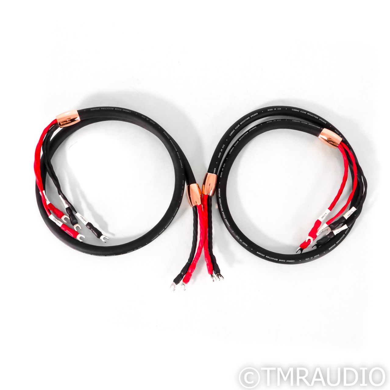 Cardas Clear Reflection Bi-Wire Speaker Cables; 1.5m Pa... 3