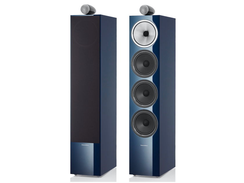 B&W (Bowers & Wilkins) 702 Signature Edition -Midnight Blue (Pair)  **Clearance**