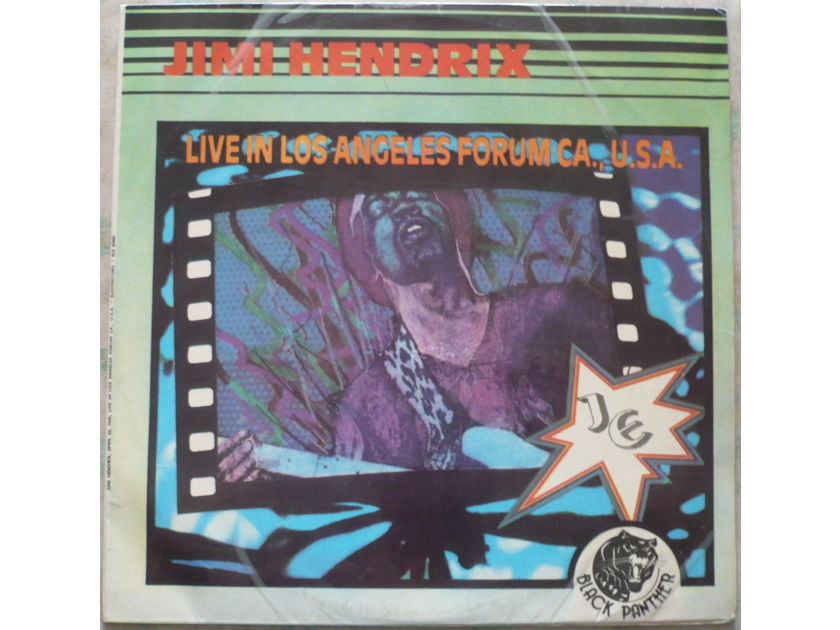 Jimi Hendrix - April 26, 1969, Live in Los Angeles Forum CA., USA Electrecord, 1990. ELE 03858. N.I.I. 433/88. Romania. Mono.