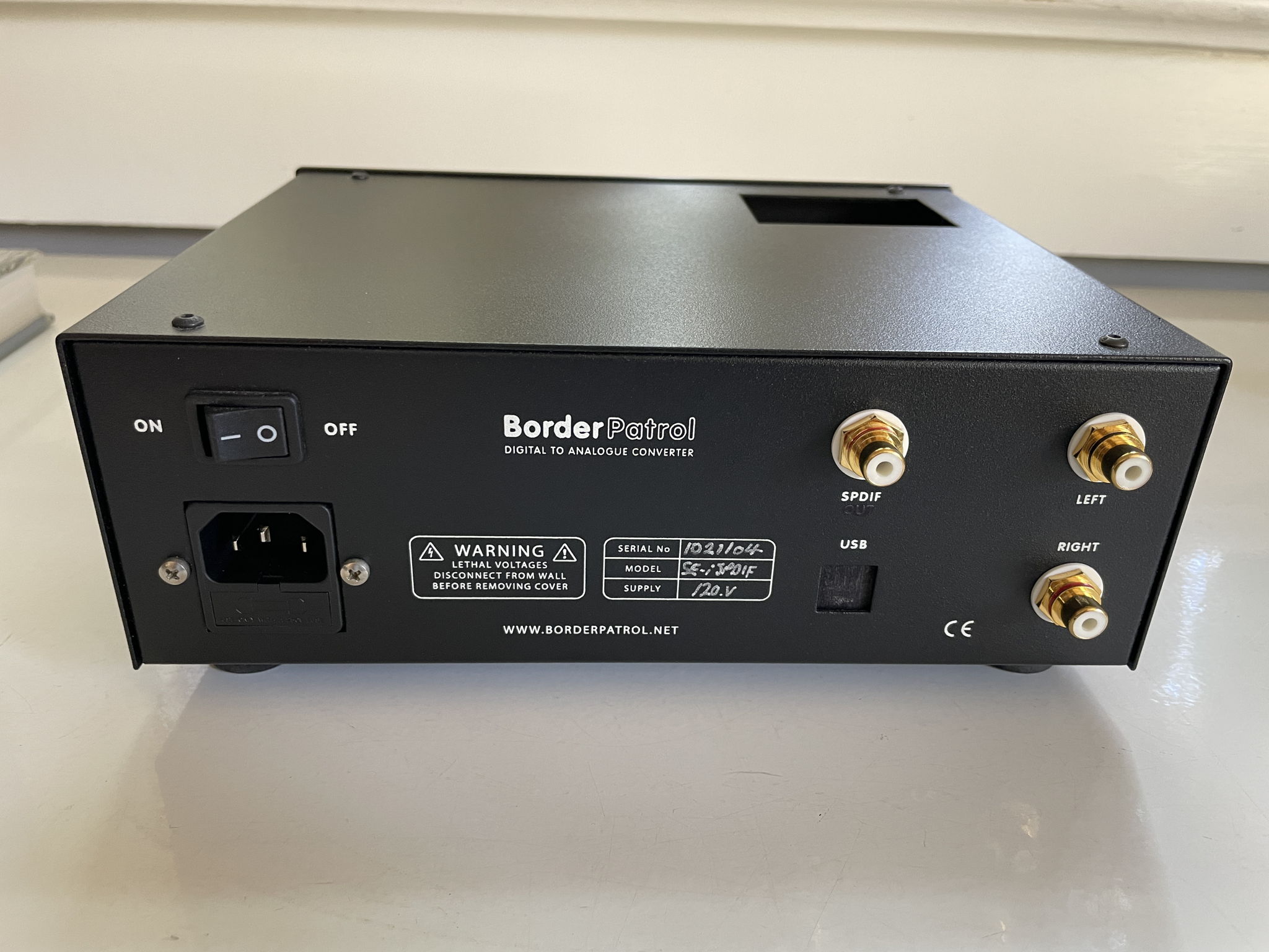 Border Patrol SPDIF DAC SE-1 w/Jupiter Beeswax Capacitor 2