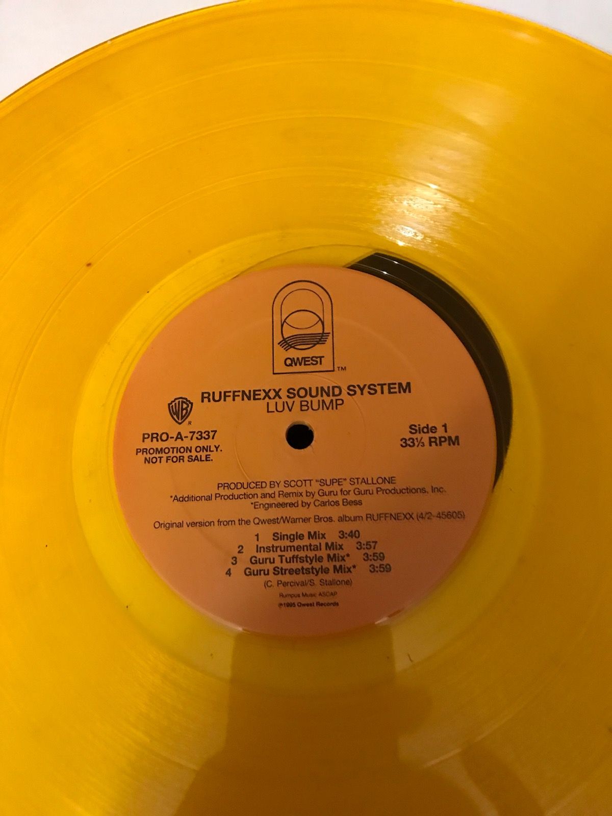 Ruffnexx Sound System ‎– Luv Bump ( VINYL ) PROMO Ruffn... 2