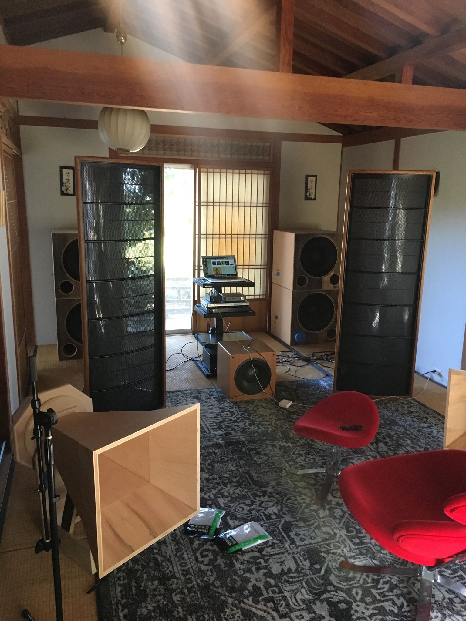 Spare parts (man cave, experiment room)