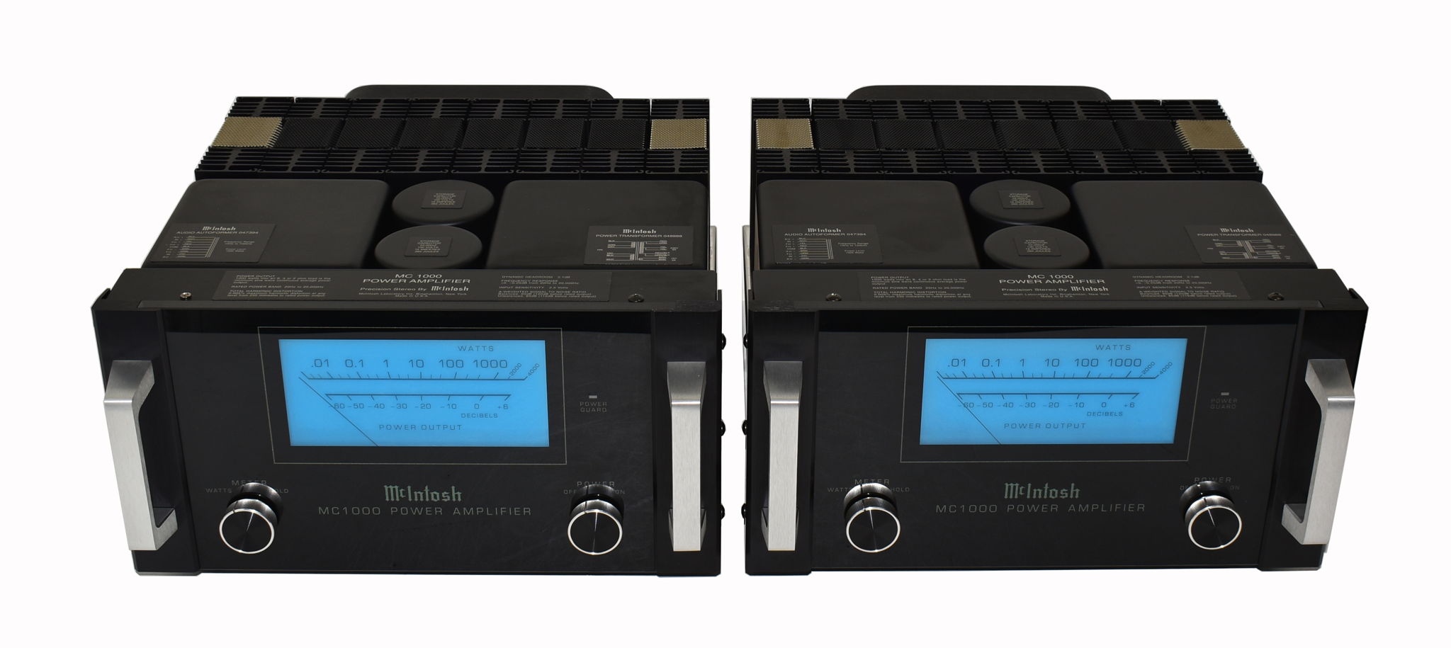 (2) McIntosh MC 1000 Monoblock MONO 1000-Watt @ 8-Ohms ... 2