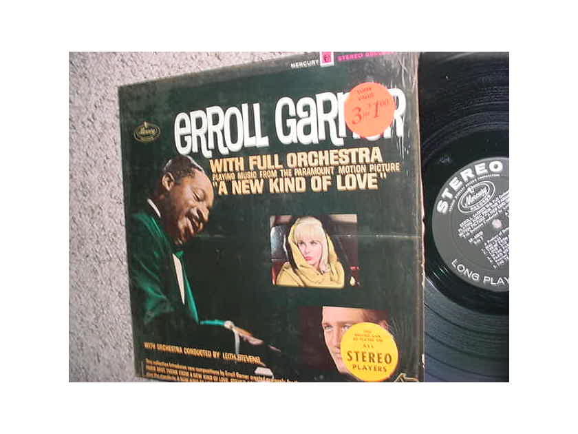 Erroll Garner lp record - a new kind of love with full orchestra Cover aging on back MERCURY STEREO SR60859