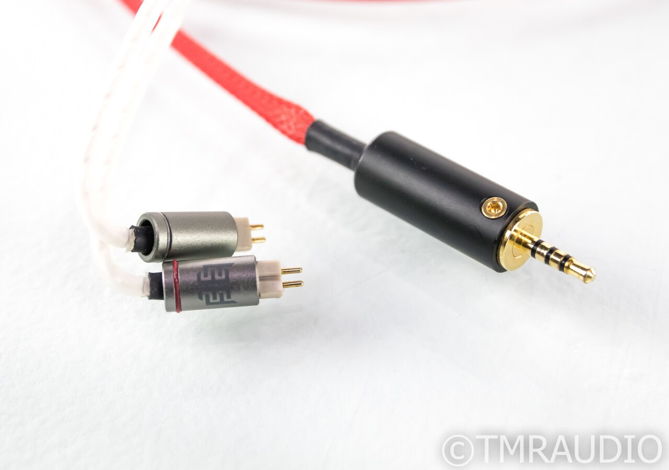 WyWires Red Series Balanced Headphone Cable; 4ft IEM Co...