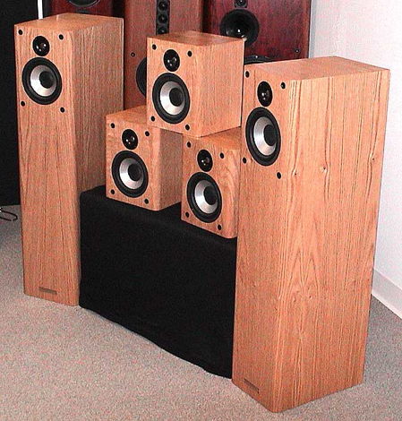 Alumina Five-Cabinet Home Theater Surround Sound System
