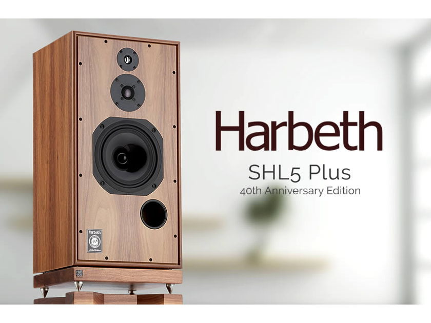 Harbeth Super HL5 Plus 40th Anniversary Monitor Speakers