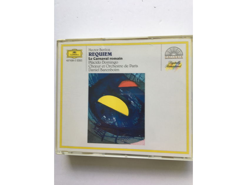 Hector Berlioz Daniel Barenboim  Deutsche Grammophon Cd set 1984 Germany