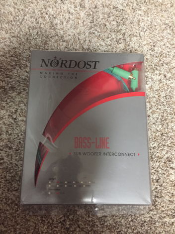 Nordost  Bass-Line Subwoofer Interconnect RCA 3 Meter B...