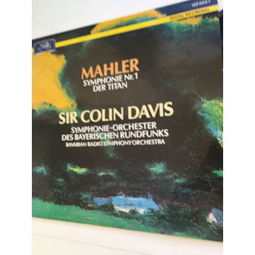Mahler sir Colin Davis lp record  Symphonie nr1 Der Tit...