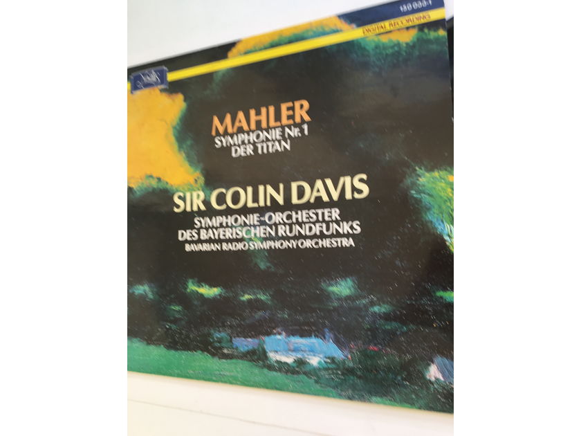 Mahler sir Colin Davis lp record  Symphonie nr1 Der Titan Des Bayerischen Rundfunks
