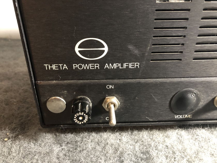 1/pr Theta Tube Mono Power Amplifiers in excellent condition, extensively modified.