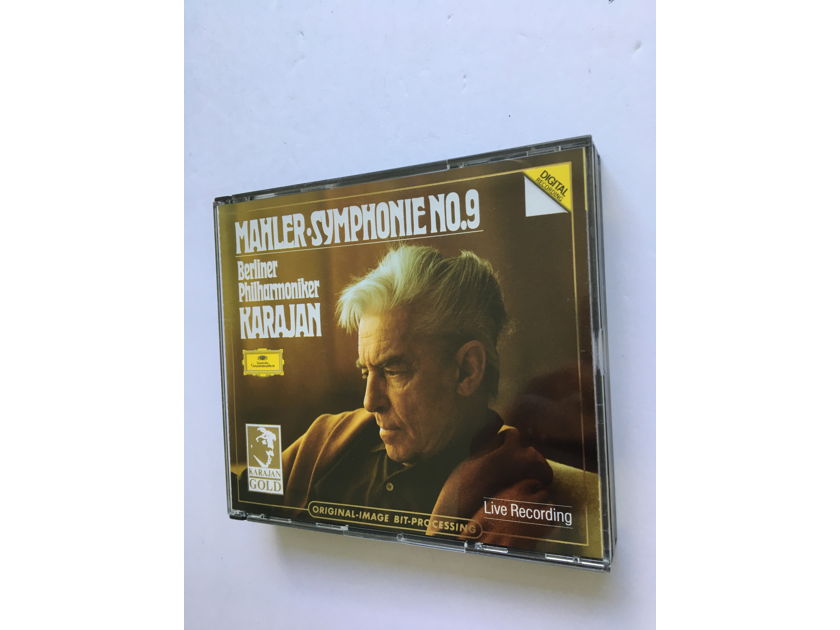 Mahler Karajan Gold image bit processing Symphonies no9 Cd set deutsche Grammophon