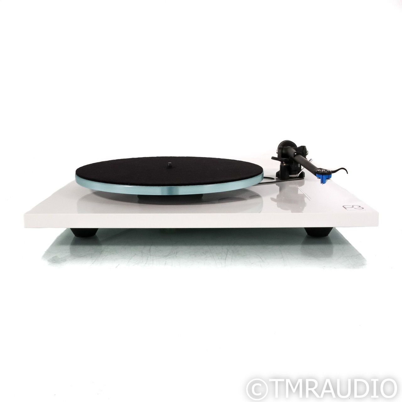 Rega Planar 3 Belt Drive Turntable; White; Elys 2 MM Ca...