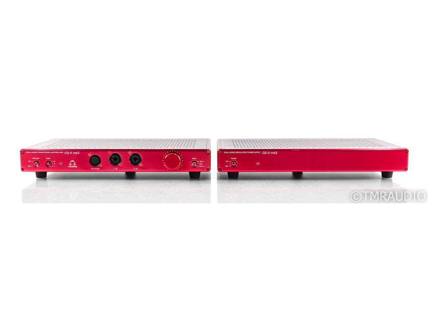 HeadAmp GS-X Mk2 Headphone Amplifier; GSX Mark II; Polished Red (42494)