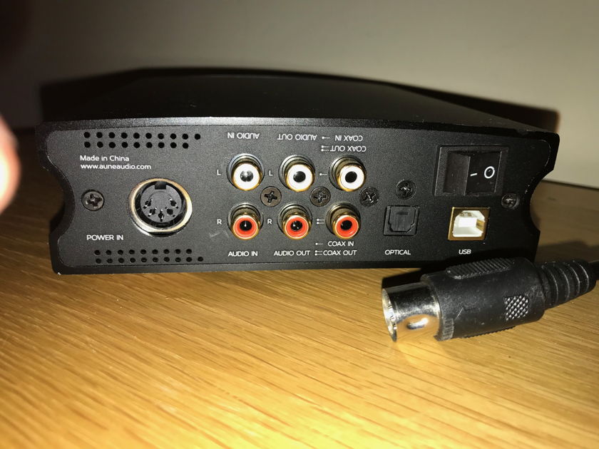 Aune X1S 32Bit/384KHz DSD DAC Headphone Amplifier (Black)