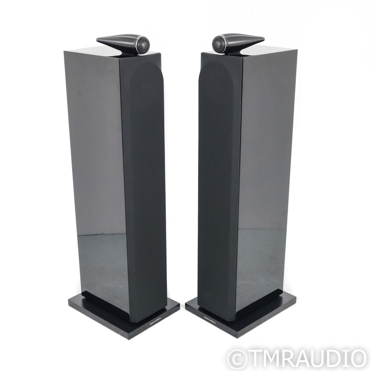 B&W 703 S3 Floorstanding Speakers; Gloss Black Pair (1/... 2