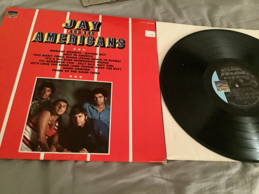Jay And The Americans Sunset Records LP Jay And The Americans