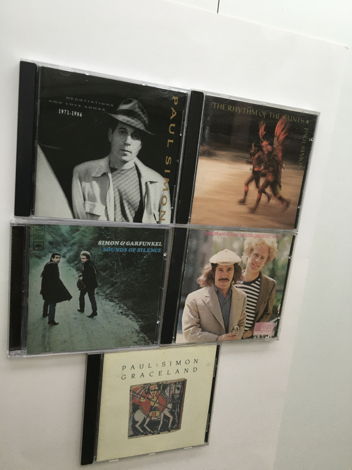 Paul Simon and Simon & Garfunkel  Cd lot of 5 cds