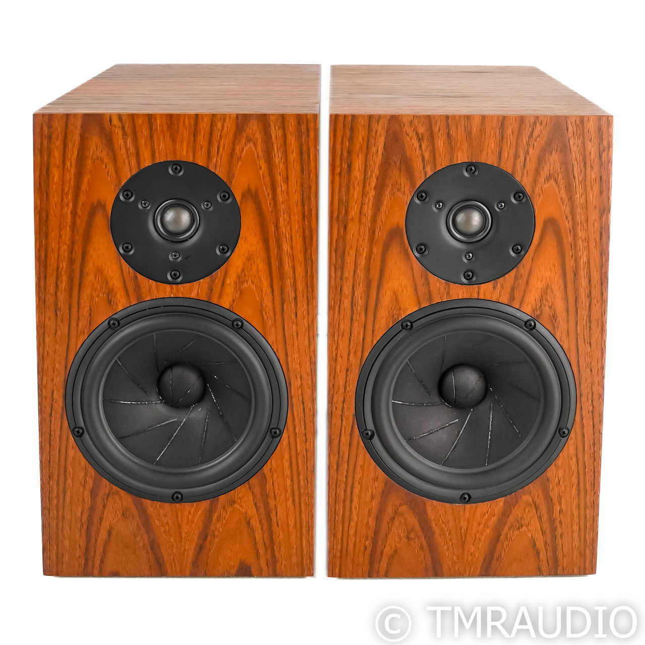 Fritz REV 7 SE Bookshelf Speakers; Flat Cut Teak Pair (... 2