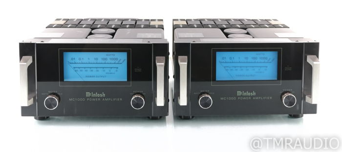 McIntosh MC 1000 Mono Power Amplifier; Pair; MC-1000 (2...