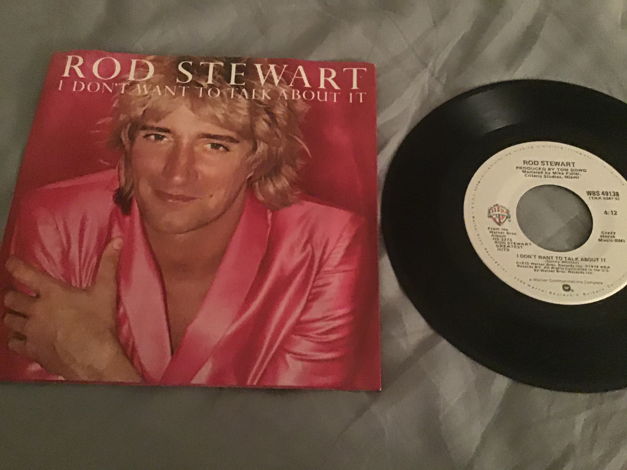 Rod Stewart 45 With Picture Sleeve Vinyl NM  I Don’t Wa...