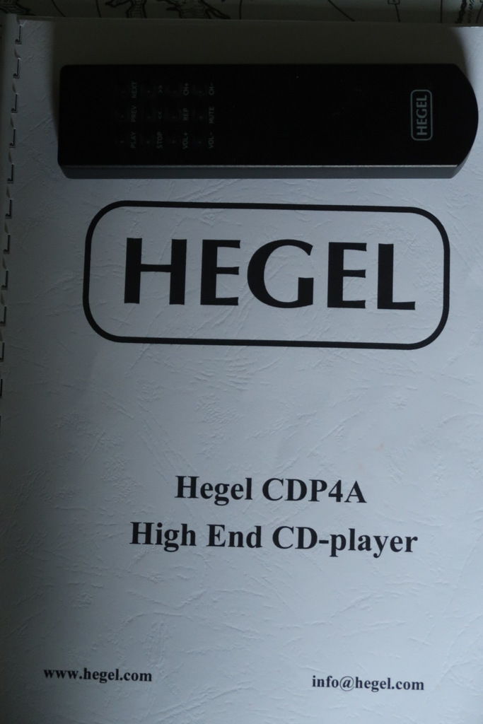 Hegel CDP4A MKII 4