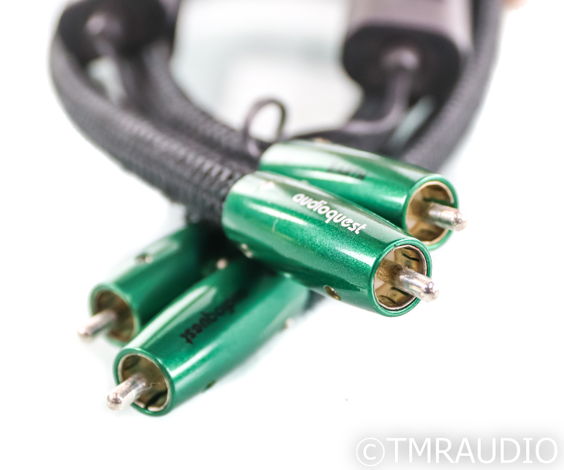 AudioQuest Earth RCA Cables; .5m Pair Interconnects; 72...