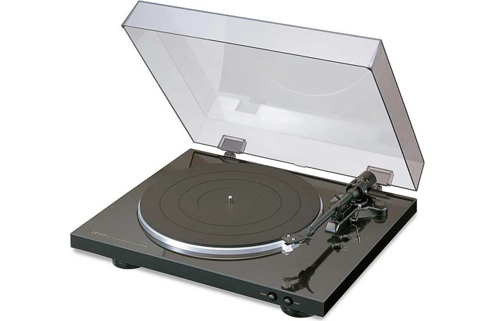 Denon DP-300F Fully Automatic Analog Turntable with Bui...