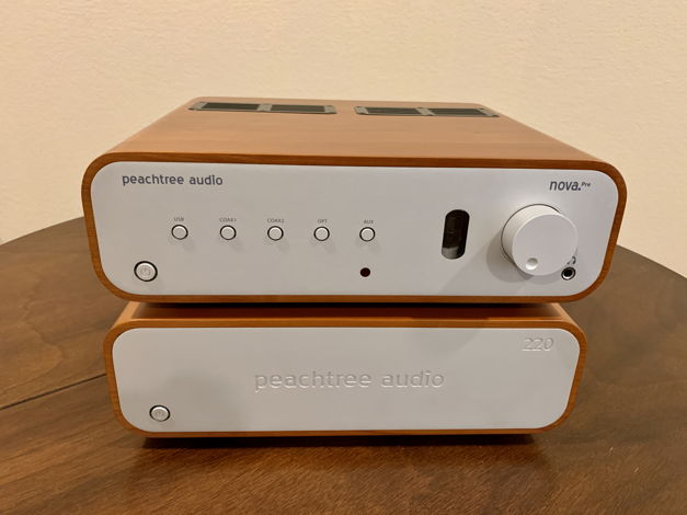 Peachtree Audio Nova PreAmp/DAC and 220 Amp