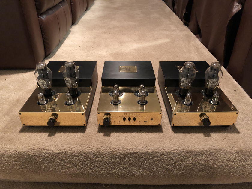 Audion PREMIER Preamp and Triode SILVER NIGHT 300B Class A Amps