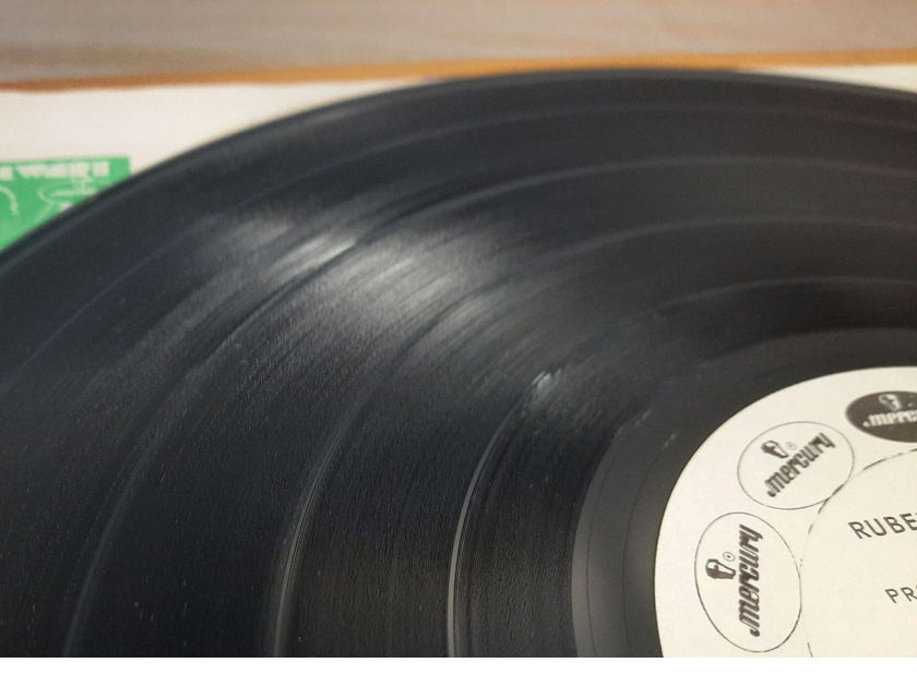 Frank Zappa / Ruben And The Jets ‎– For Real 1973 EX+ VINYL LP White Label Promo Mercury Records SRM 1-659