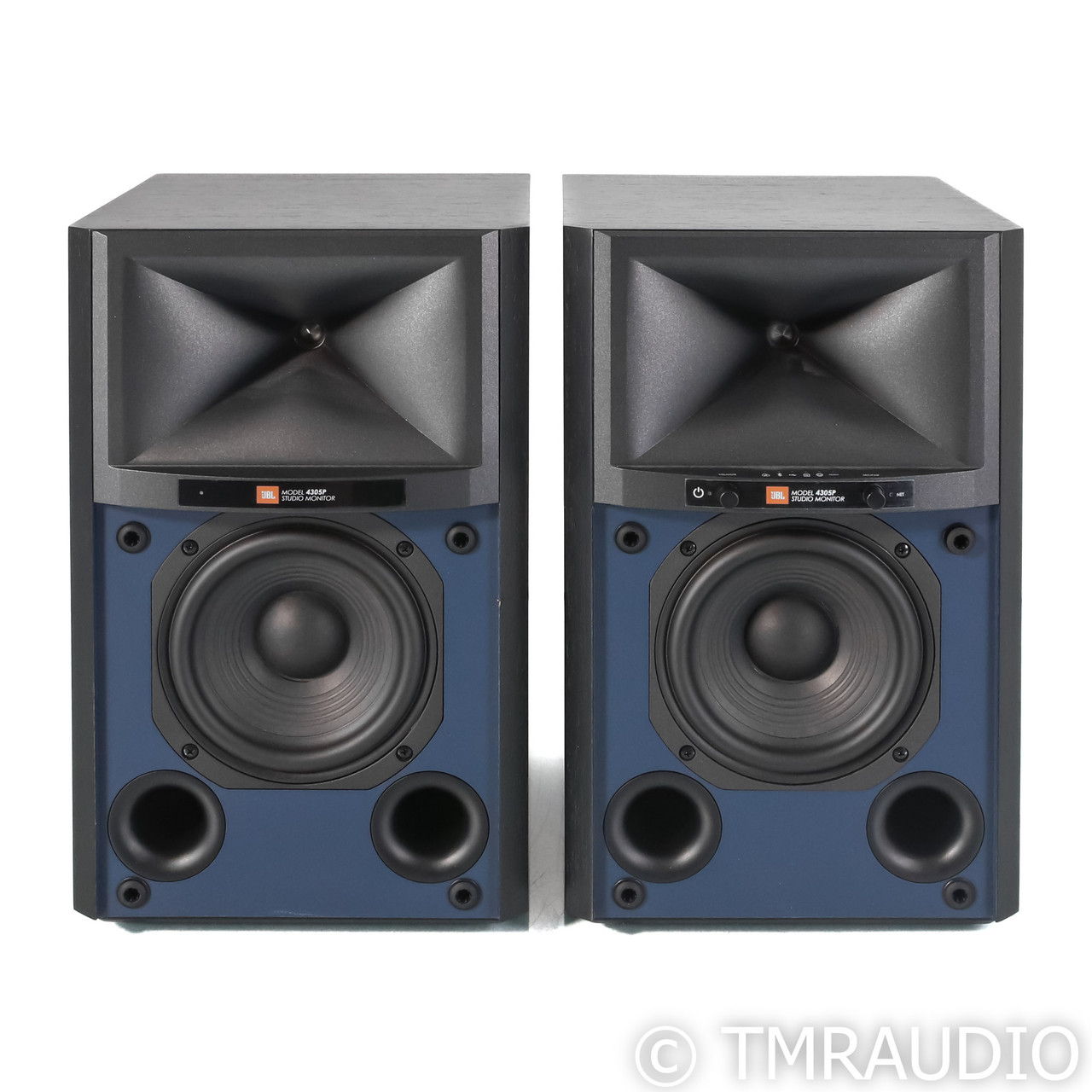 JBL 4305P Powered Bookshelf Speakers; Black Pair (70577) 3