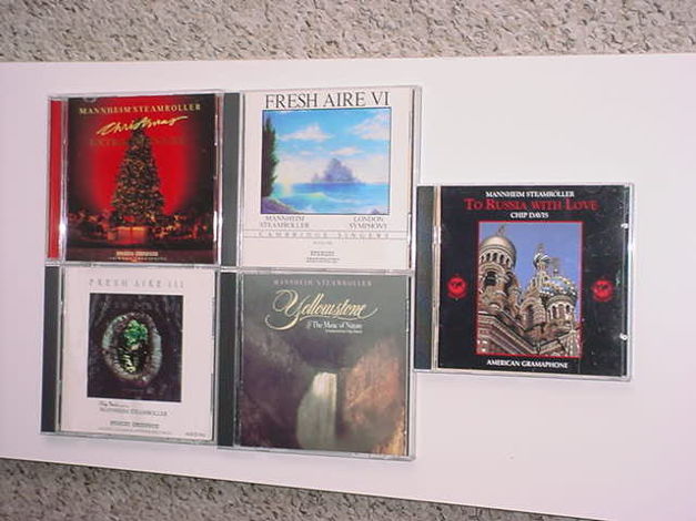 American Gramaphone cd lot of 5 cd's Mannheim Steamroll...