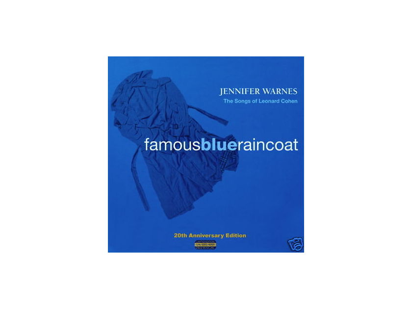 Jennifer Warnes Famous Blue Raincoat 20th Anv. CISCO 3-LPs