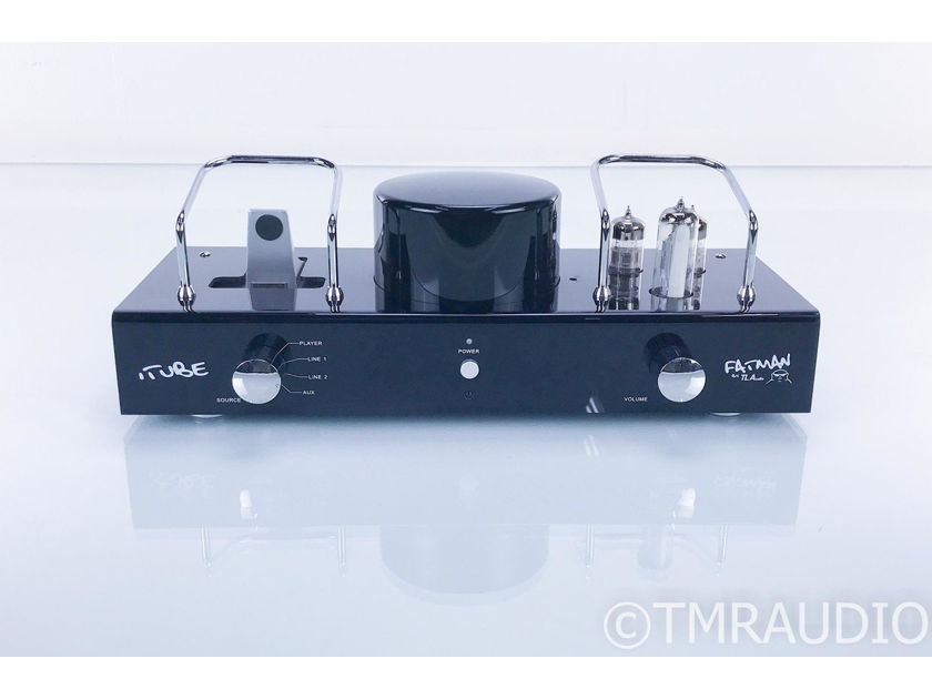 Fatman iTube Stereo Tube Integrated Amplifier; Carbon Edition; iPod Dock (17875)