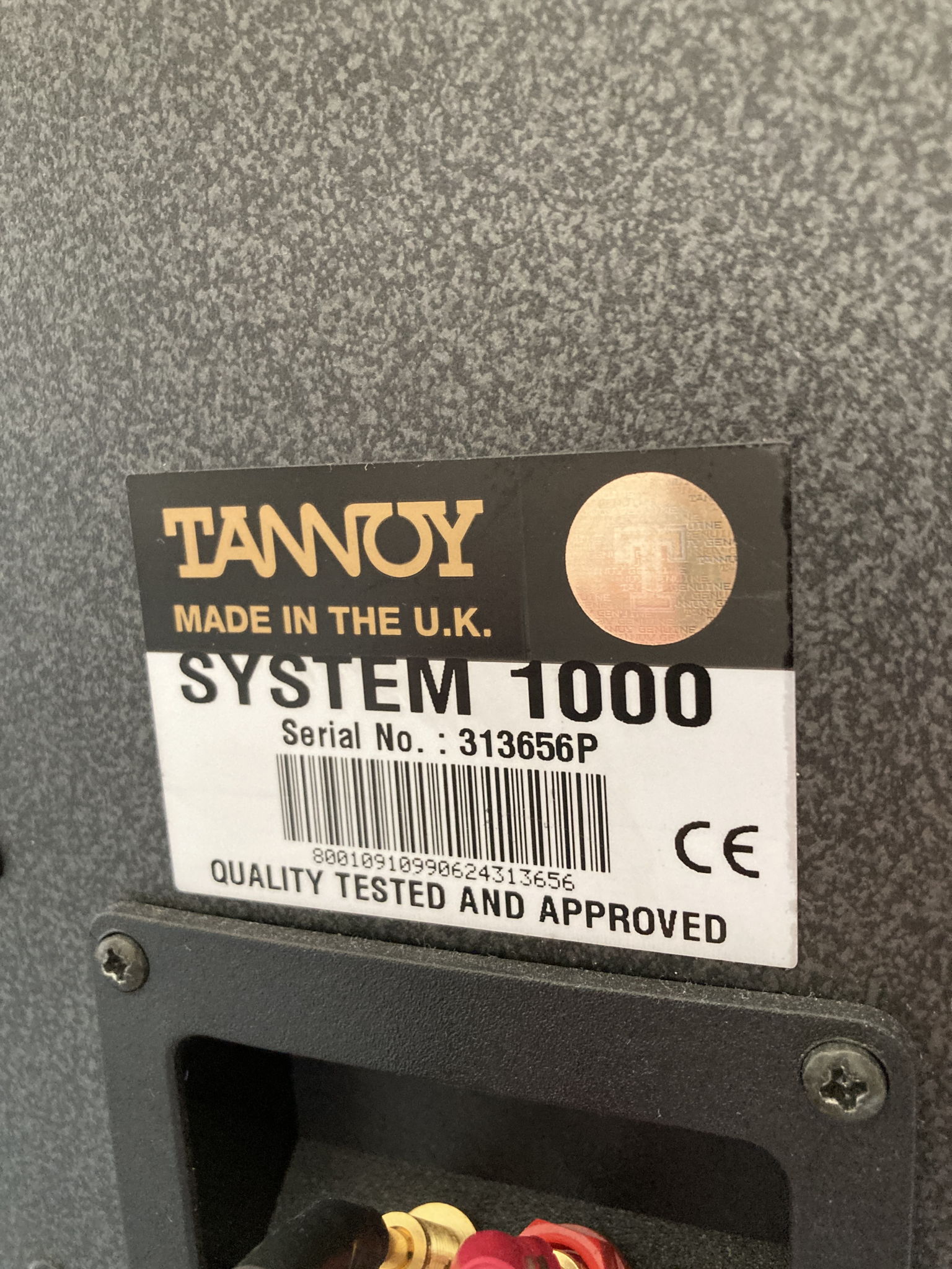 Tannoy System 1000 Studio Monitor Speakers MADE IN UK 4