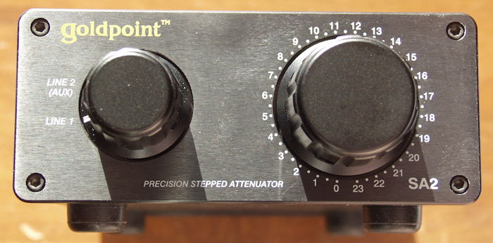 Goldpoint SA2 Passive Preamp Free Ship No PP Fees ConU...