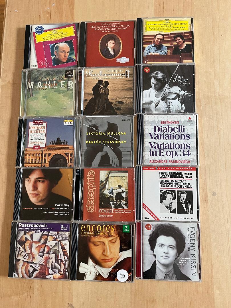 50 CDs Classical CDs - Famous Sonatas and Concertos 2