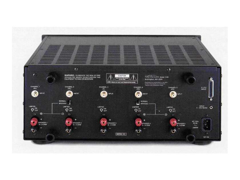 Sherbourn 5/1500A - Five-Channel Home Theater Amplifier - 200W!
