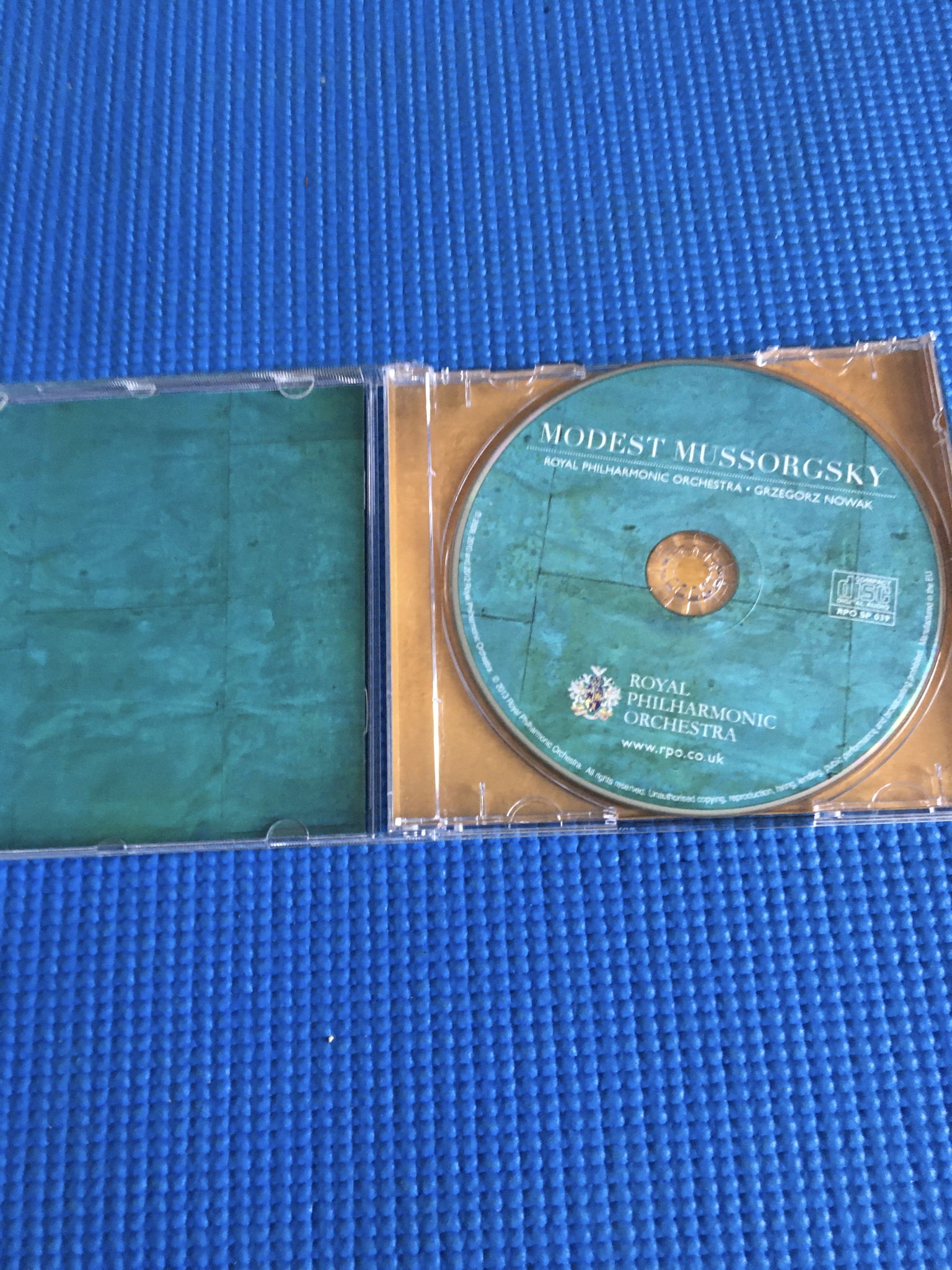 Grzegorz Nowak Mussorgsky cd Pictures at an exhibition 3