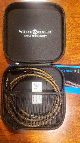 Wireworld Eclipse 8 RCA Interconnects, 1M; MINT & 50%off