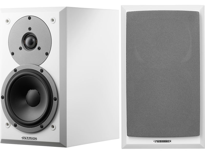Dynaudio EMIT M10 Speakers (White): Mint Trade-In; Full Warranty; 50% off; Free Shipping