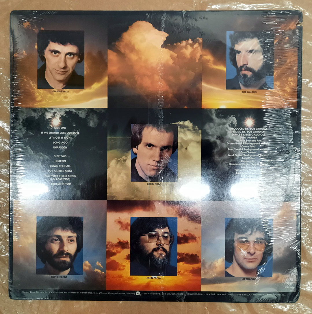 The Four Seasons - Helicon 1977 SEALED VINYL LP Warner ... 2