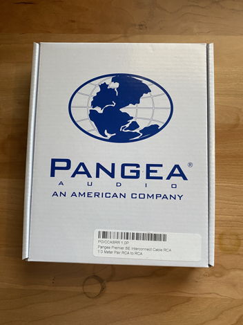 Pangea Audio Premier SE Interconnects