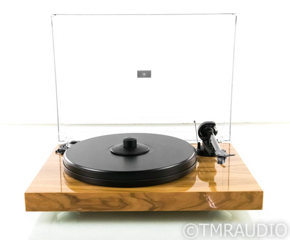 Pro-Ject 2-Xperience Classic Turntable; Olive; Blue Poi...